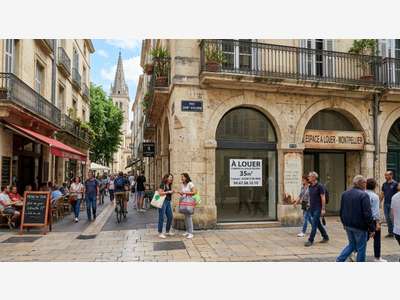 Local 35m² à louer centre historique Montpellier