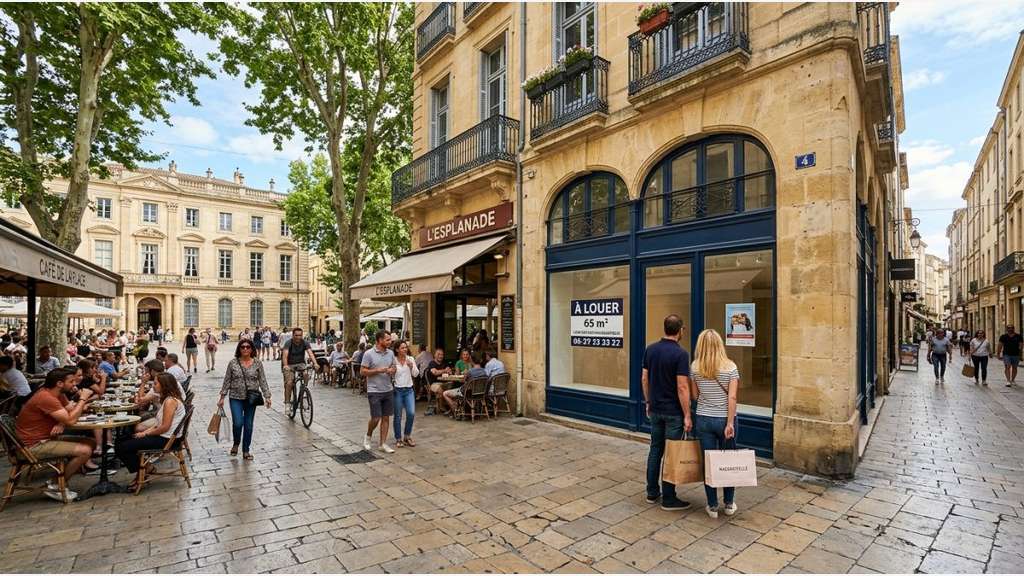 A louer boutique 85m² à Montpellier la Canourgue
