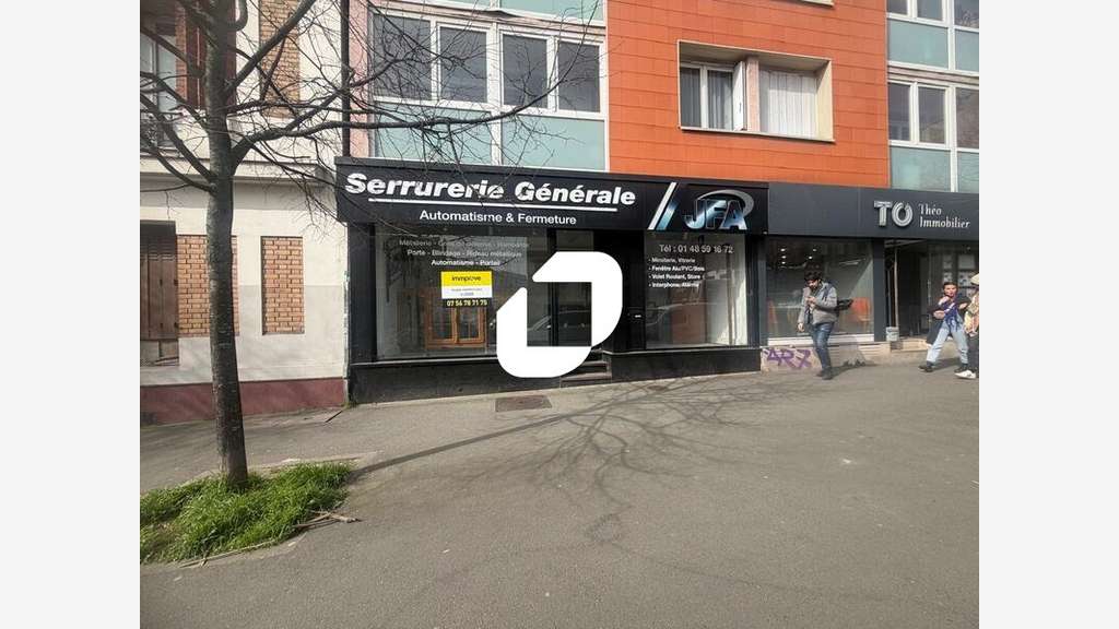 A louer Local commercial 56m² Montreuil
