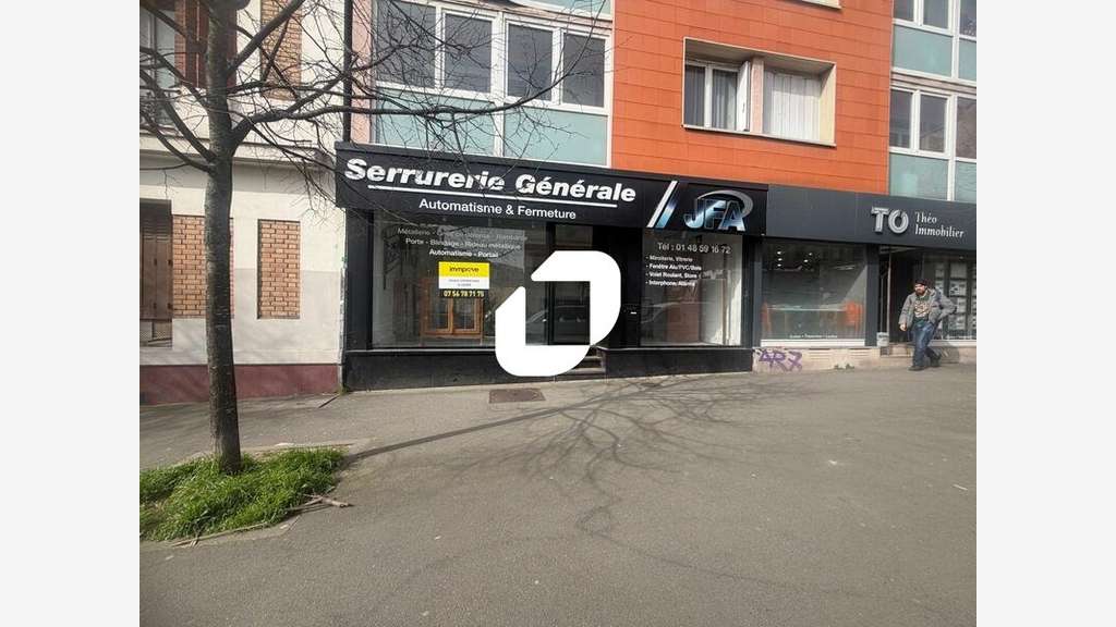 A louer Local commercial 56m² Montreuil