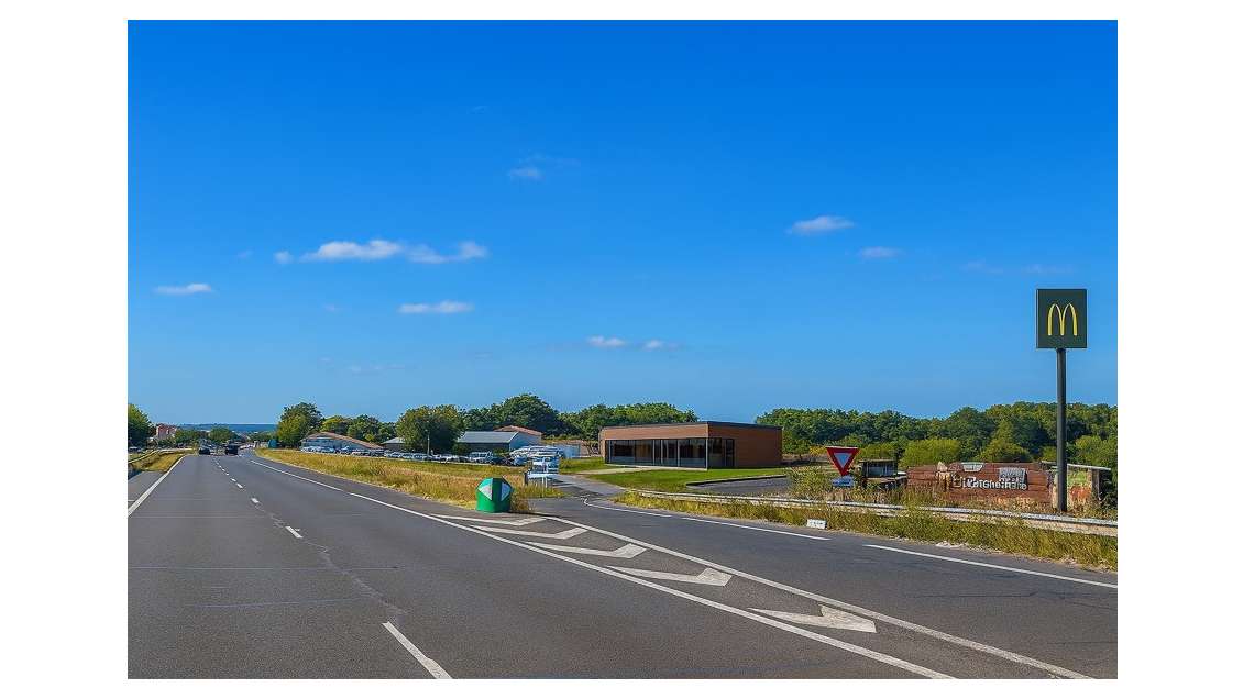 Local commercial 500m² à louer à Montussan RN89