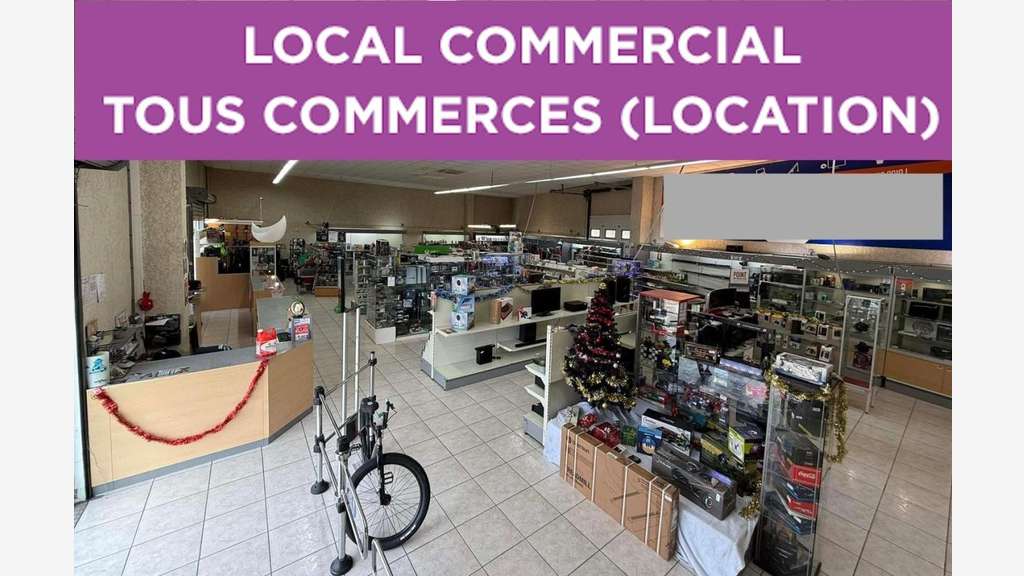 A louer local commercial 278m² axe passant Muret