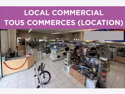 A louer local commercial 278m² axe passant Muret