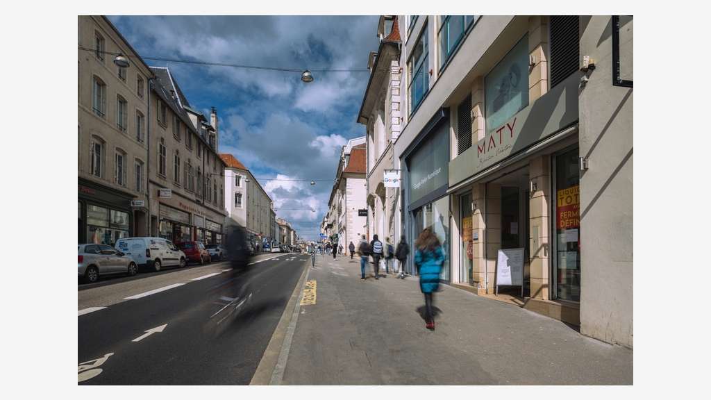 Local commercial 230m² à louer Nancy rue St Dizier