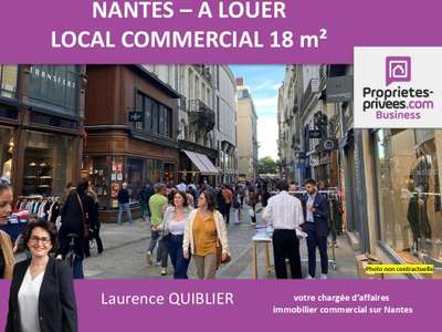 A louer local 18m² proche Place Royale à Nantes