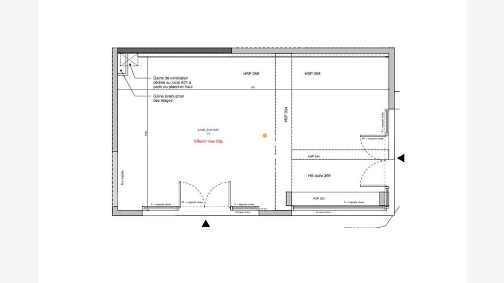 Local commercial neuf 120m² à louer à Nantes Est