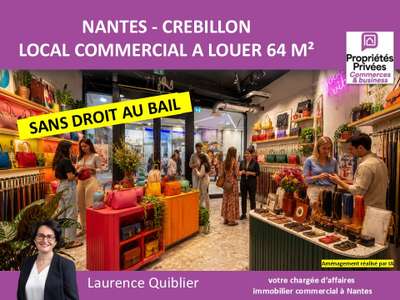Location Locaux commerciaux - Boutiques à Nantes