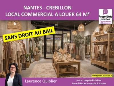 Location Locaux commerciaux - Boutiques à Nantes