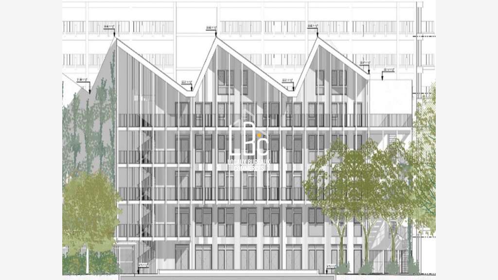 A louer local commercial 251m² Île de Nantes