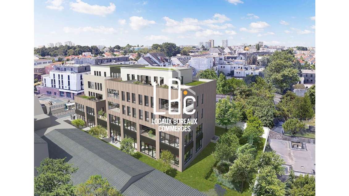 A louer local commercial neuf de 188m² à Nantes