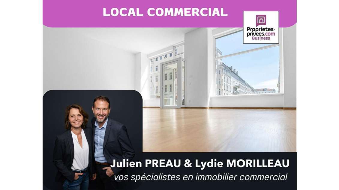 A louer local 195m² empl N°1 Île de Nantes