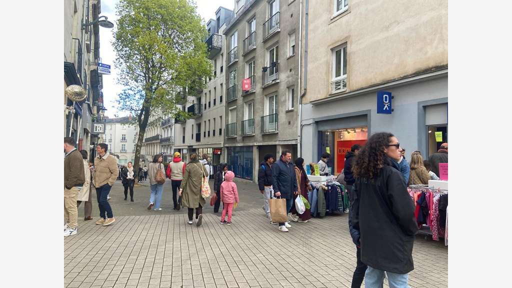 A louer local commercial 40m² centre ville Nantes