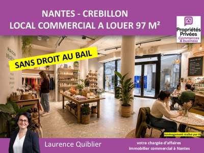 Location Locaux commerciaux - Boutiques à Nantes