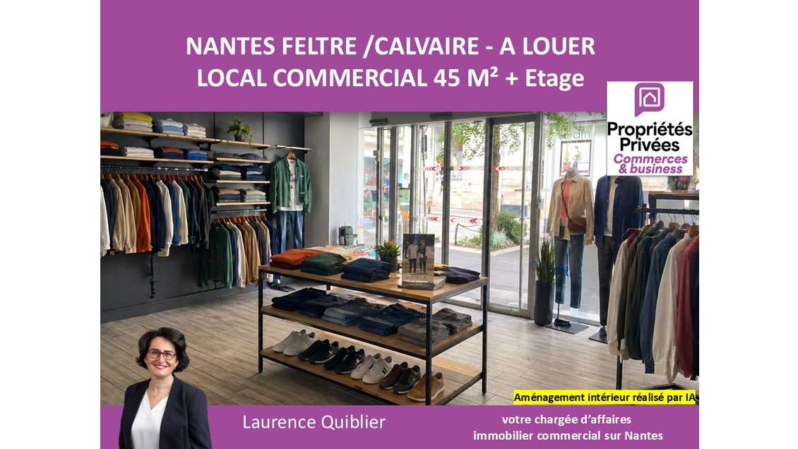 44000 NANTES - LOCAL COMMERCIAL FELTRE /CALVAIRE