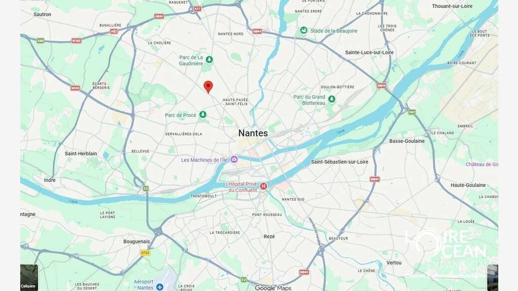 Loue bureaux de 120m² à Nantes route de Vannes