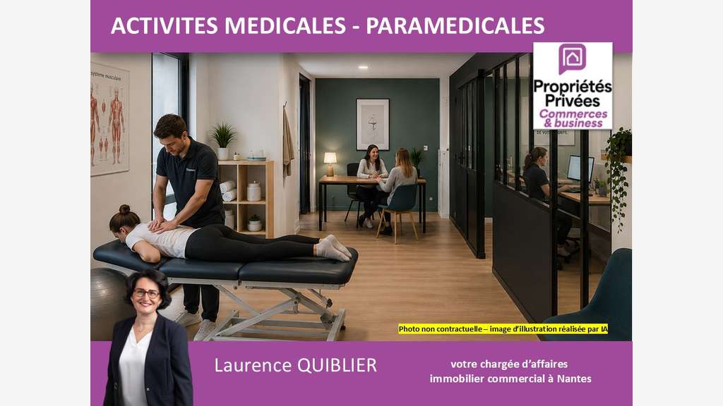 Location local pro de 120m² à Nantes rte de Vannes