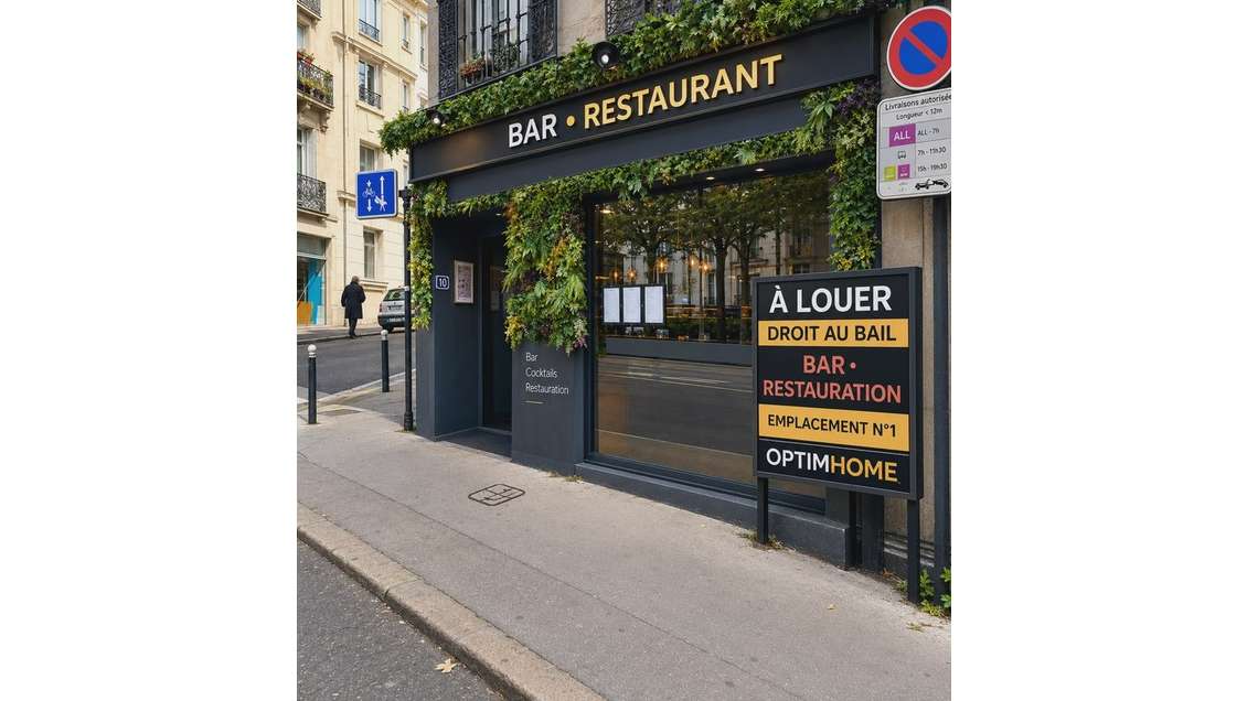 A louer local bar lounge de 90m² à Nantes centre
