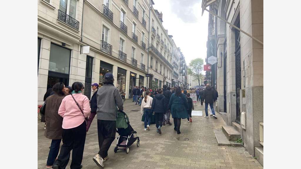 A louer local commercial 213.50m² à Nantes centre