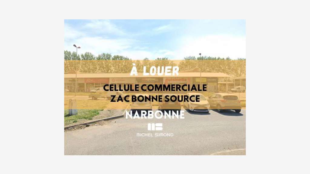 A louer cellule 344m² ZAC Bonne Source à Narbonne