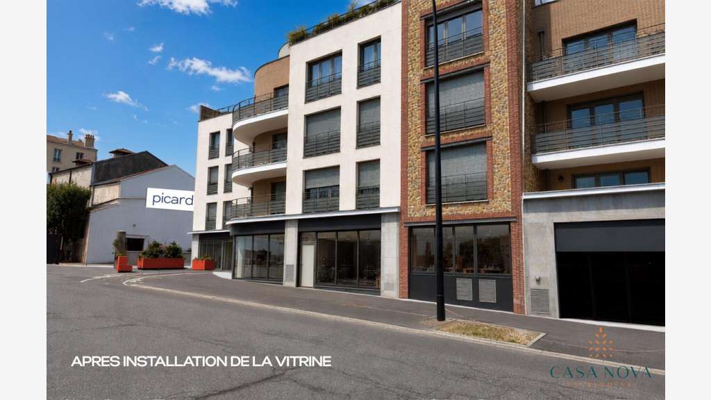 A louer local commercial 105m² à Neuilly-Plaisance