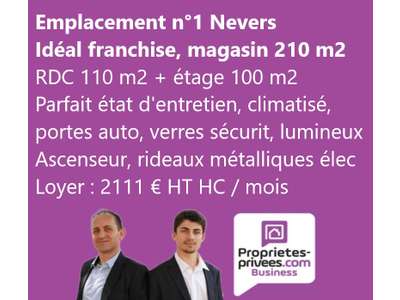 Location Locaux commerciaux - Boutiques à Nevers