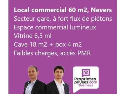 Location Locaux commerciaux - Boutiques à Nevers