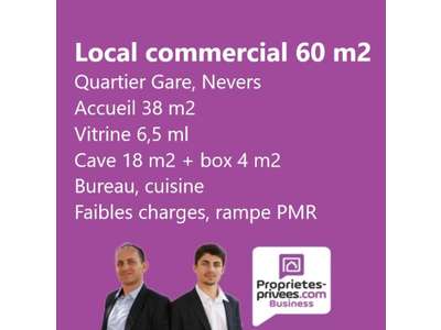 Location Locaux commerciaux - Boutiques à Nevers