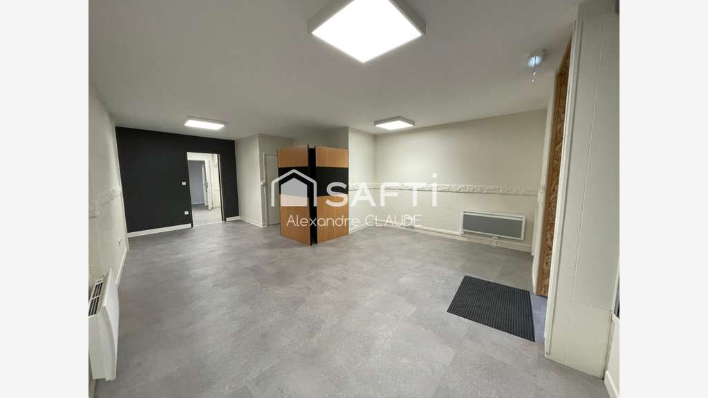 Nevers : local commercial rénové de 57 m²