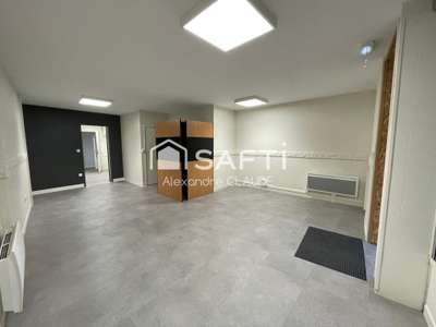 Nevers : local commercial rénové de 57 m²
