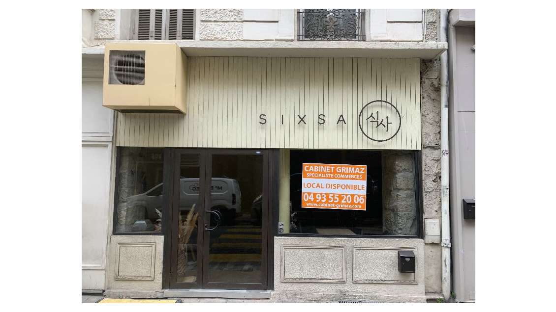 Location avec pas de porte à Nice rue Chauvin