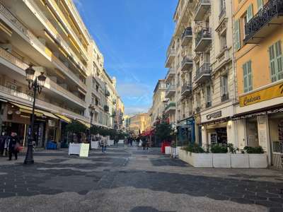 A céder magnifique local Rue de France à Nice