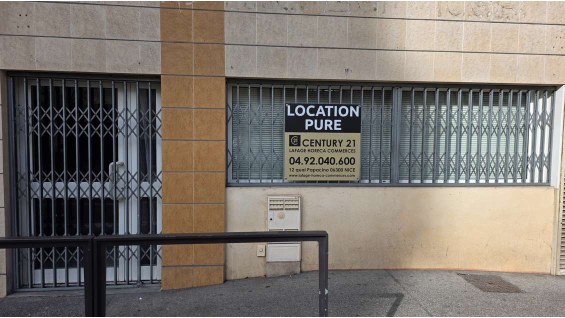 Local à louer 15m² Nice Avenue de la Californie