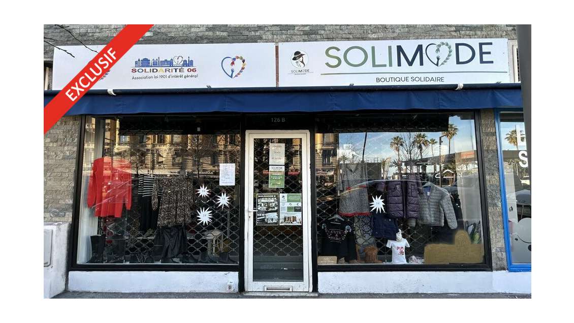 Location local commercial 45m² à Nice Californie