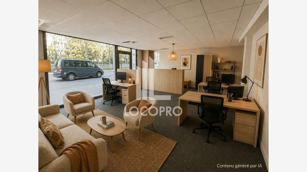 Loue local commercial de 60m² à Nice Magnan