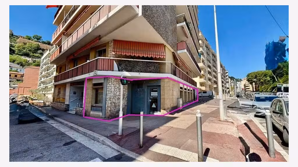 Local commercial de 175m² à louer à Nice Nord