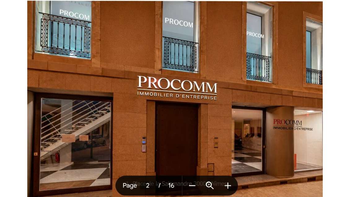 Local commercial de 744m² à louer à Nîmes centre