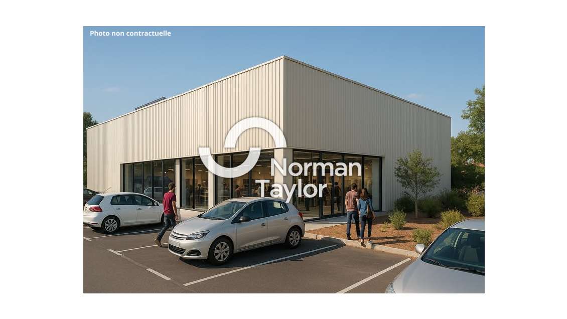 Local commercial de 1113m² à louer dans le Gard