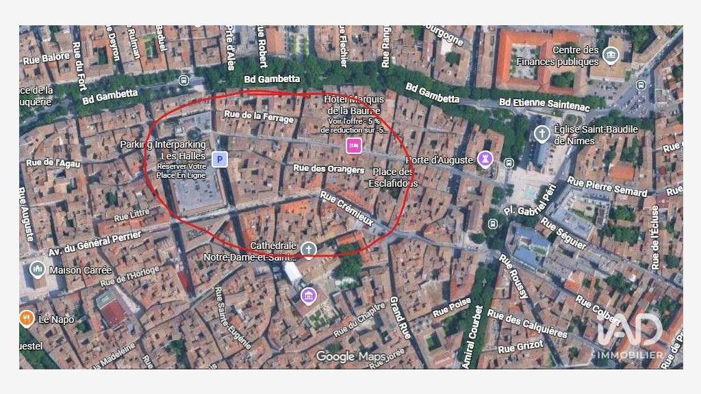 A louer local 97m² proche des Halles à Nîmes