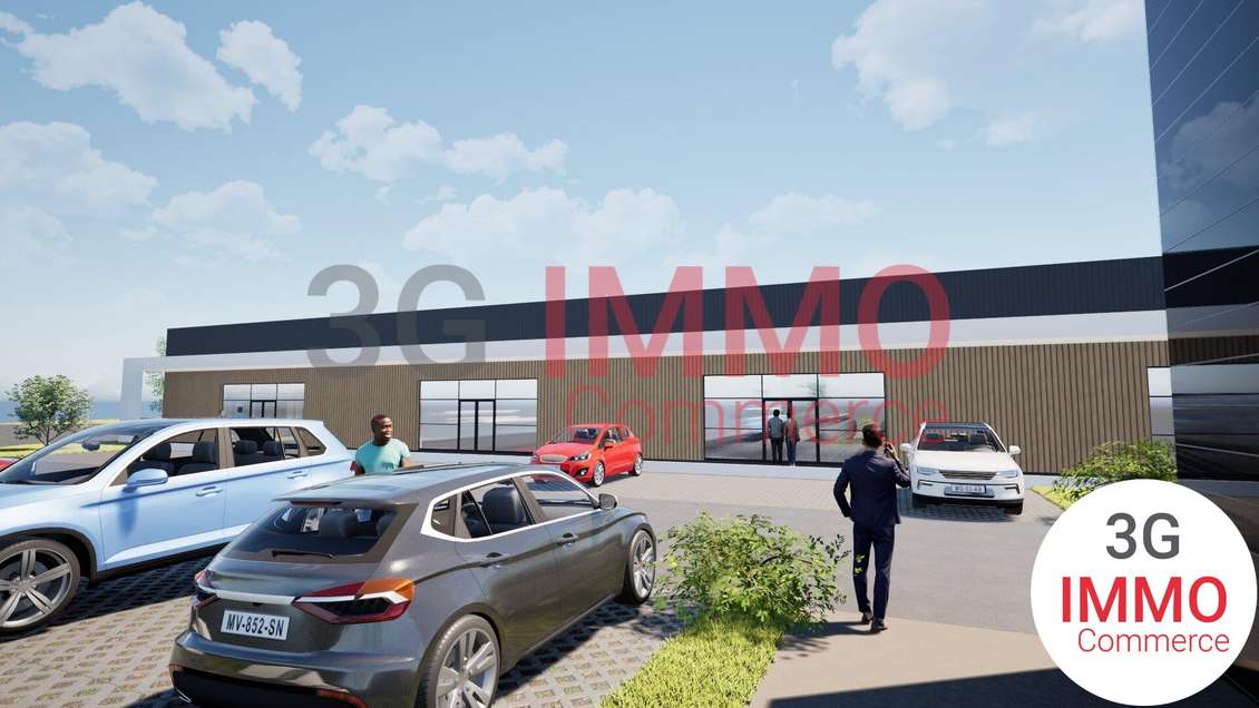 A louer local neuf 1830m² à Niort ZAC Chauray