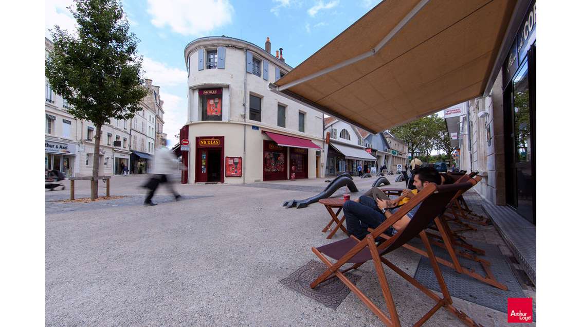 A louer local commercial de 50m² à Niort centre