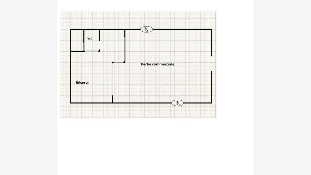Loue local commercial 45m² à Nogent sur Vernisson