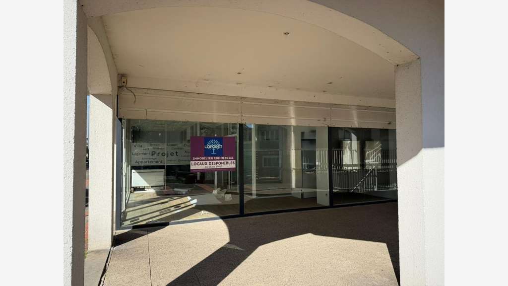A louer local 122m² centre-ville de Noisy-le-Grand