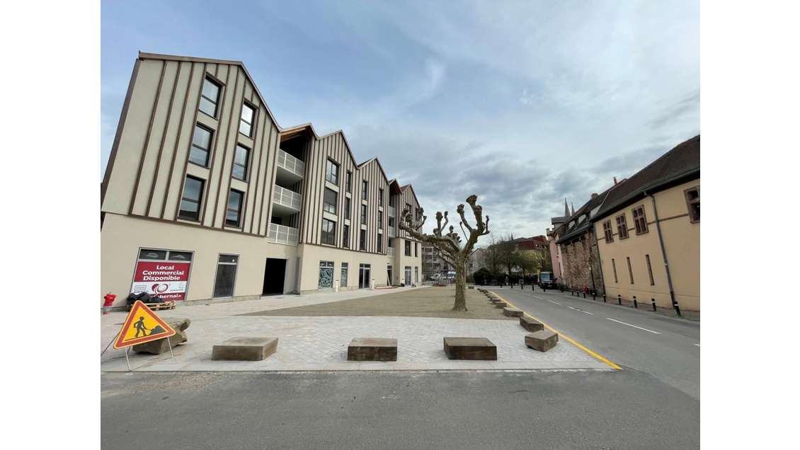 À louer local commercial 126m² à Obernai centre