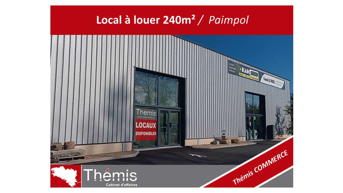 A louer local d'activité axe Paimpol Lezardrieux