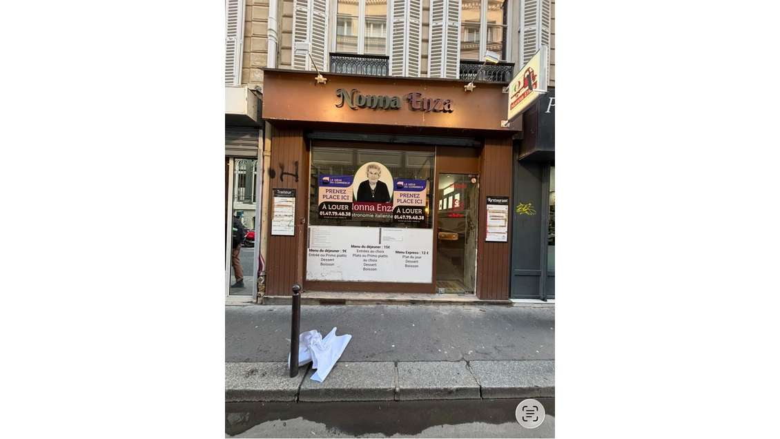 Location pure local 48m² extraction à Paris 75010