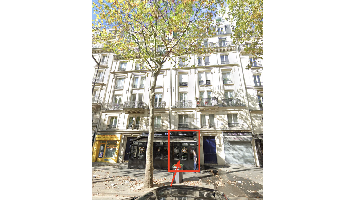 A louer local commercial Paris 11e Rue des Boulets