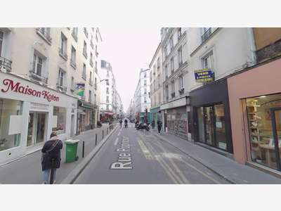 Location pure boutique rue Popincourt à Paris 11e