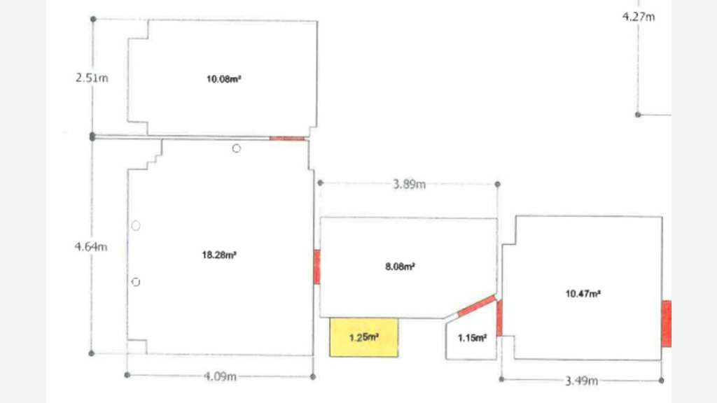 Bureaux 61m² à louer Paris 11e rue Auguste Barbier