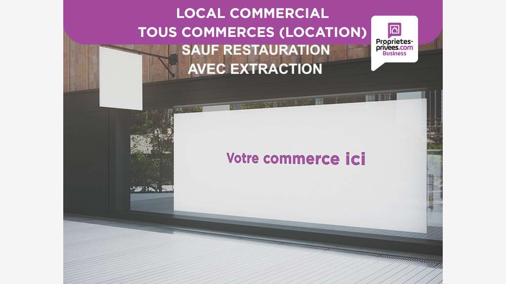 Local commercial à louer 380m² 75011 Roquette