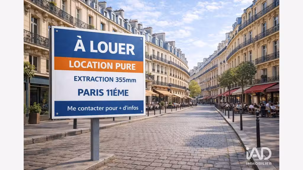 A louer boutique 92m² à Paris 75011 Oberkampf